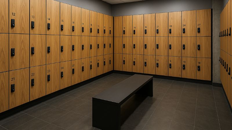Taquillas fenólicas para gimnasios Taquillas fenólicas para gimnasios